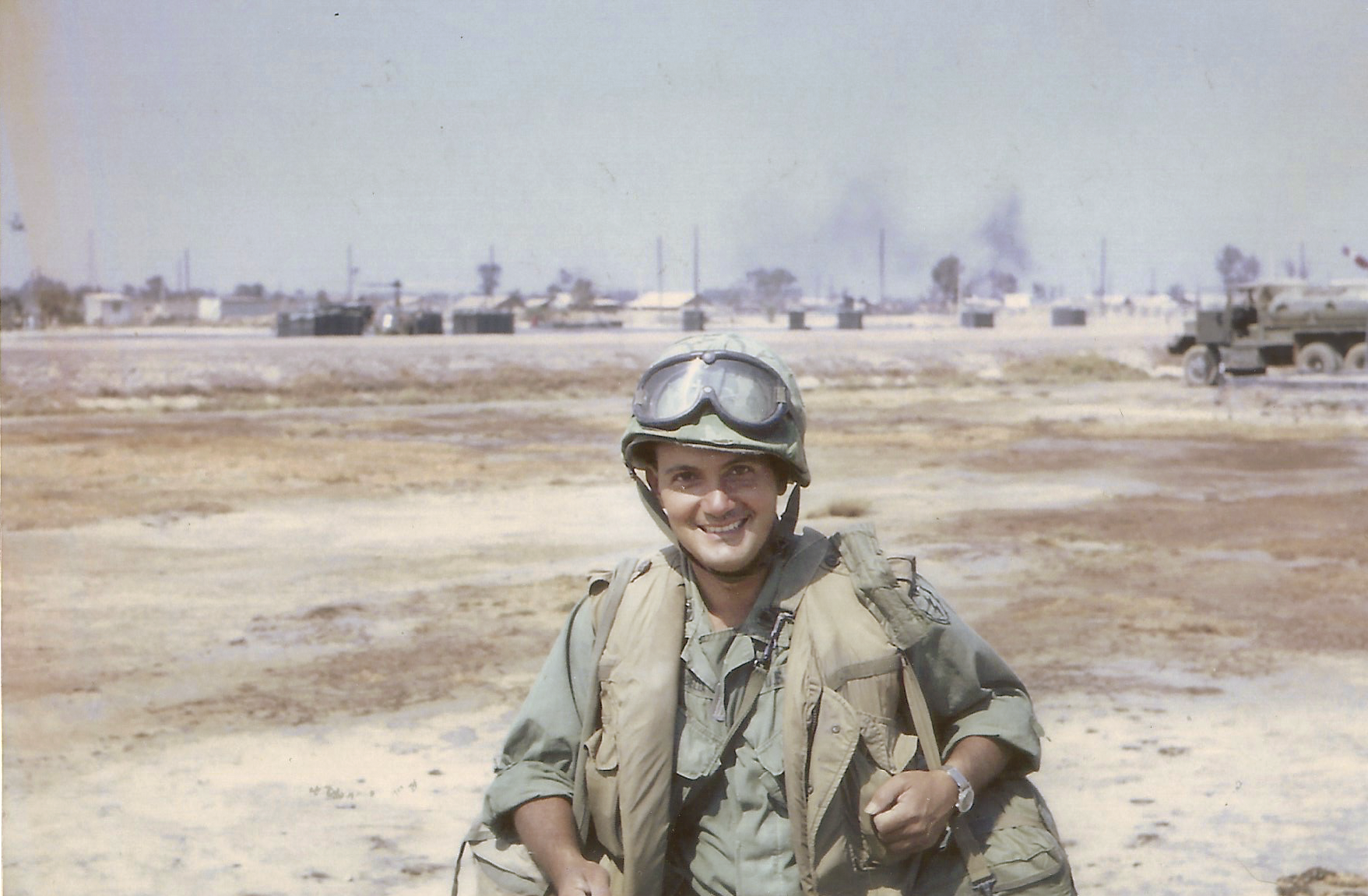 Father Falabella in Vietnam, 1968.