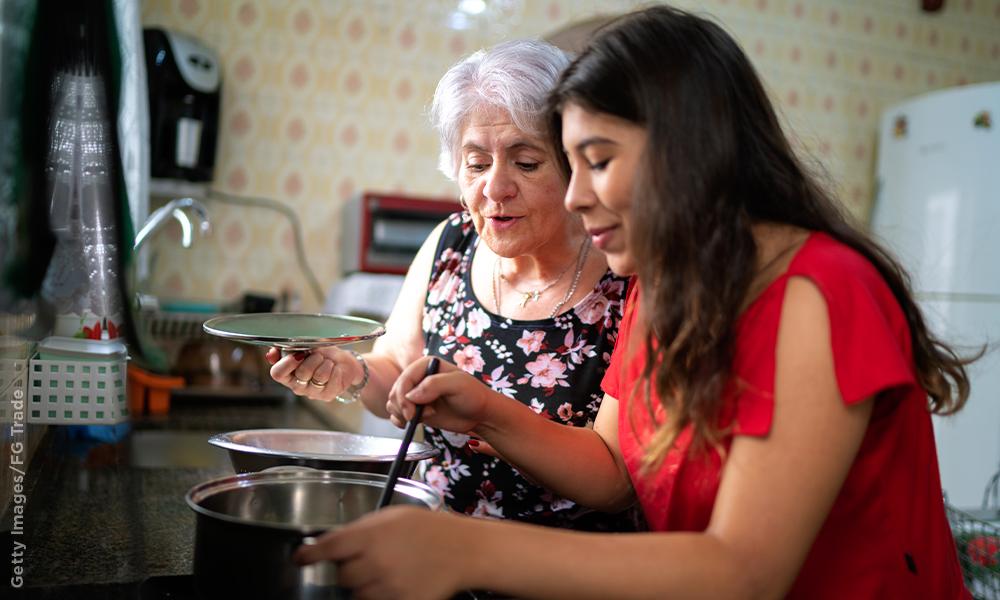 El papel vital de los abuelos