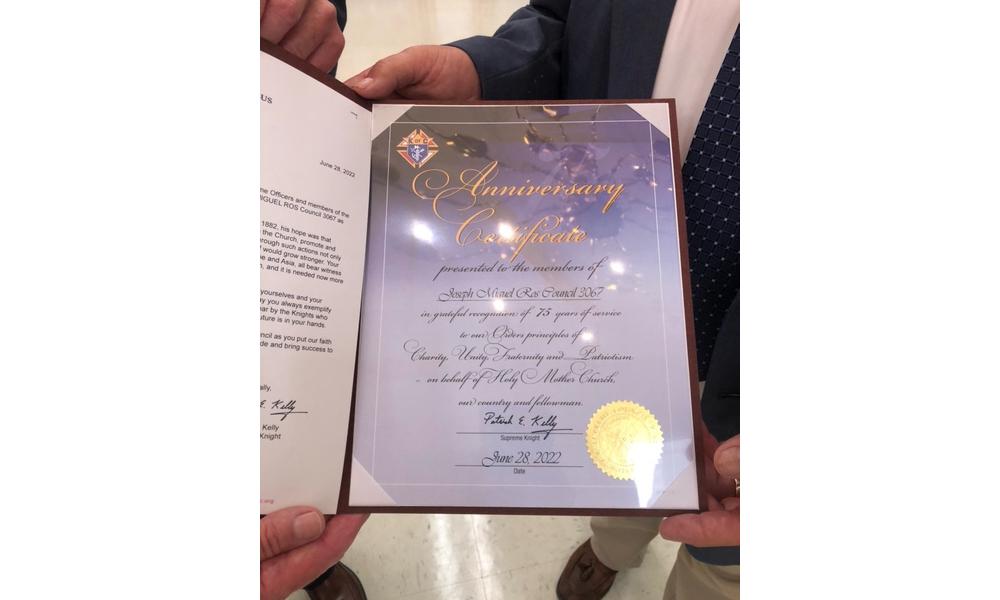 Georgetown Knights of Columbus celebrate 75 years 3