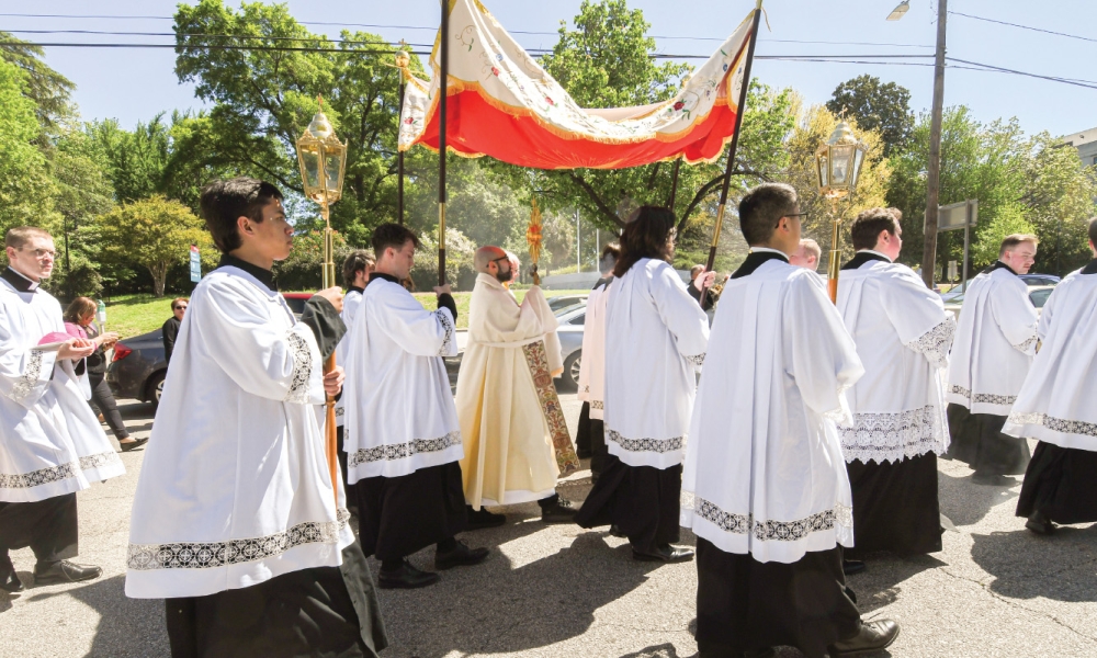 Eucharistic procession