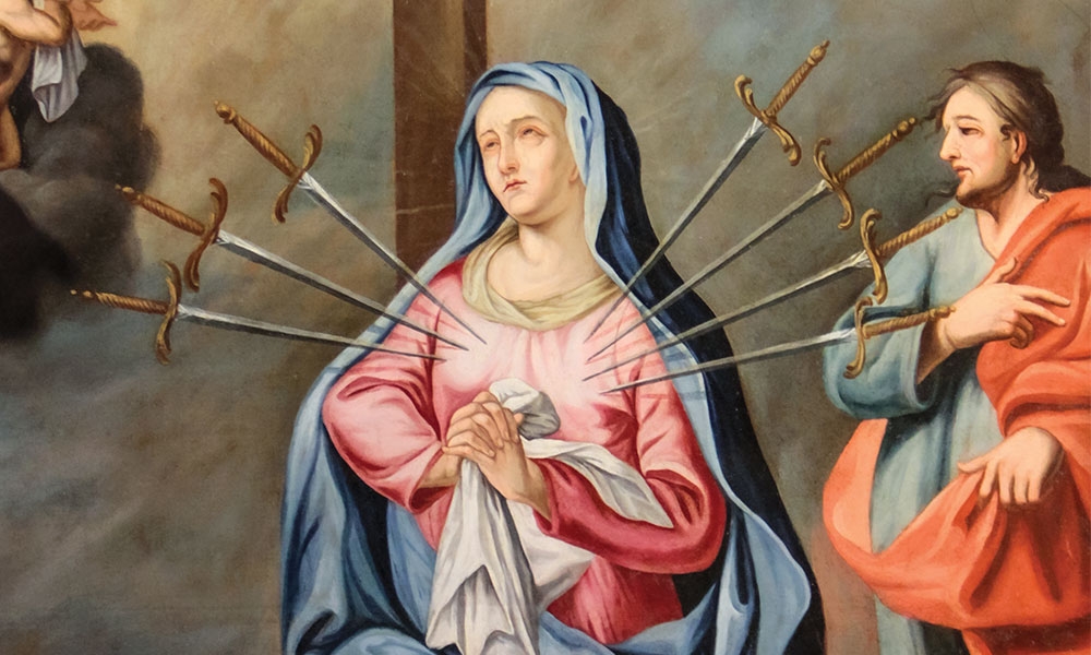 Los dolores de la Virgen María