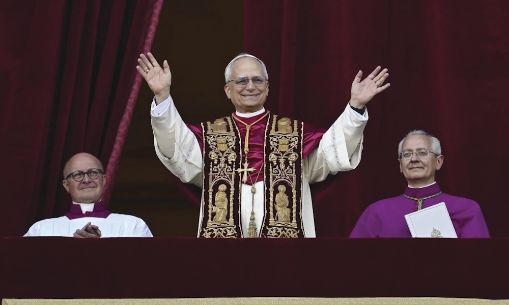 El Papa León XIV, antes cardenal Robert F. Prevost