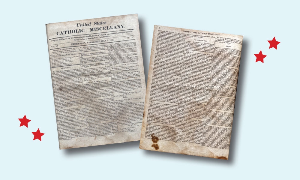 Image of the Catholic Miscellany from 1822