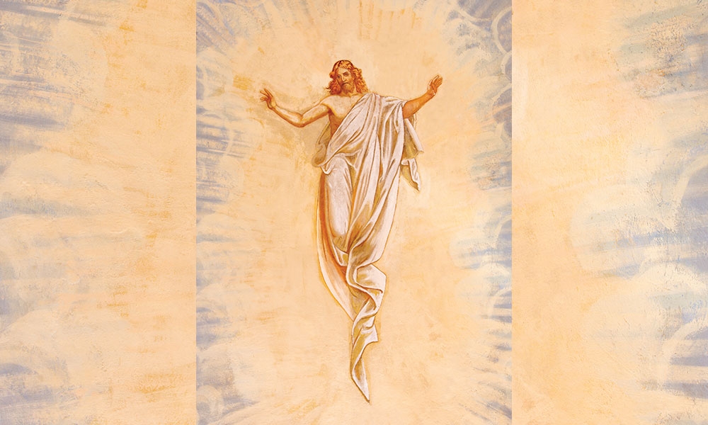 Risen Christ illustration