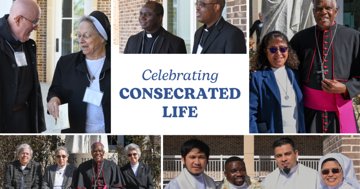 Celebrating lives of service with religious men and women The