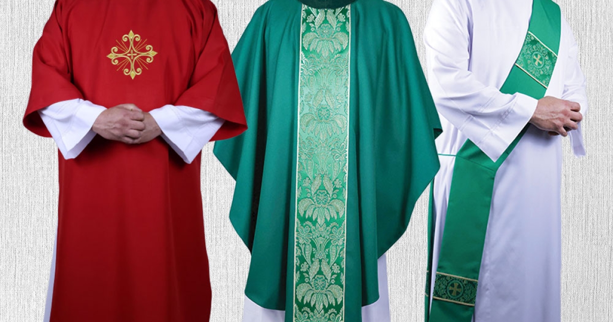 Creating sacred vestments with prayer, precision, intention and love