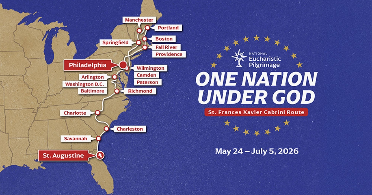 National Eucharistic Pilgrimage is coming to South Carolina