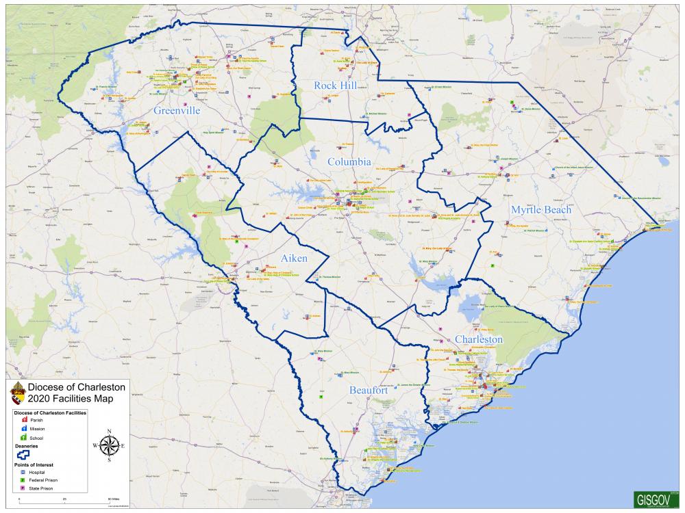 Our Catholic State by Deanery and City