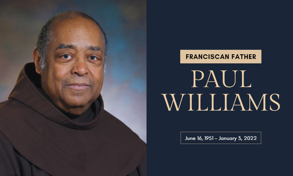 Death of Franciscan Father Paul Williams