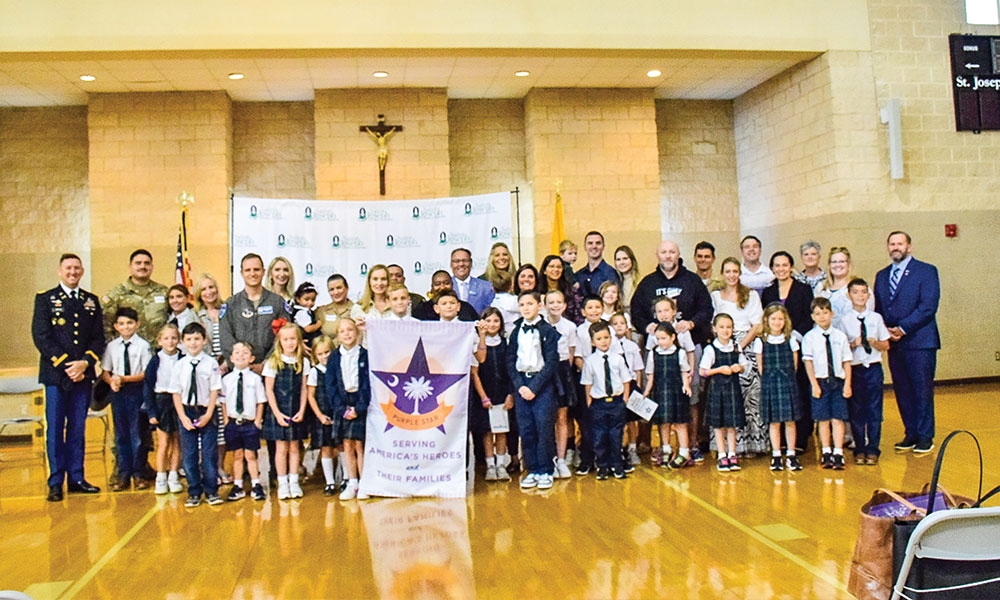 St. Joseph School earns Purple Star for supporting military families