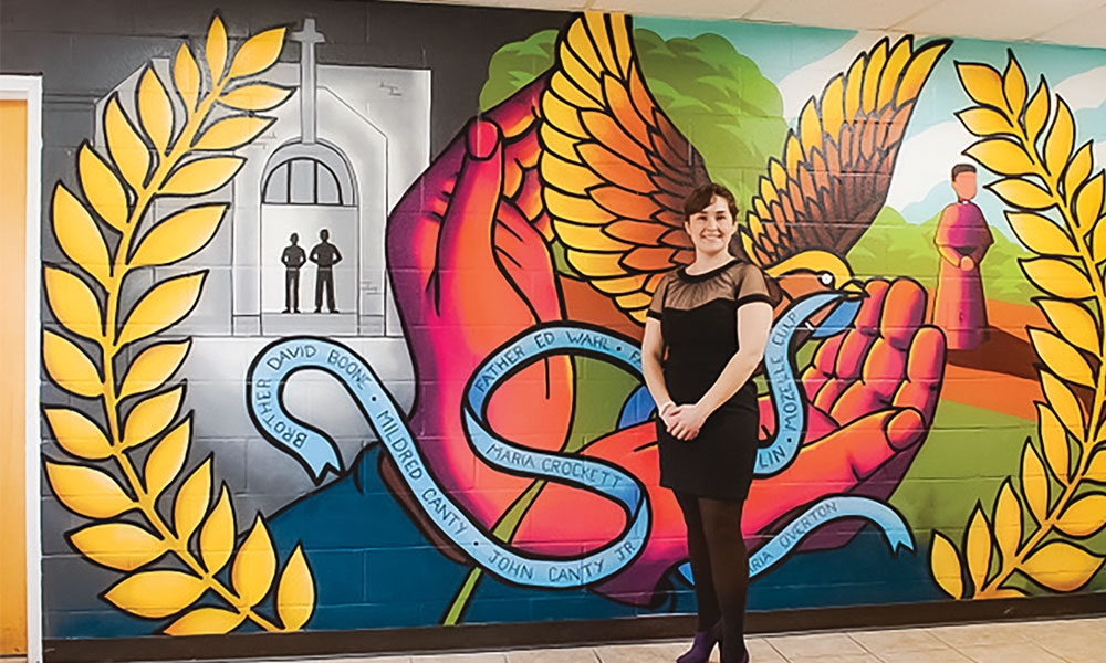 St. Mary's mural