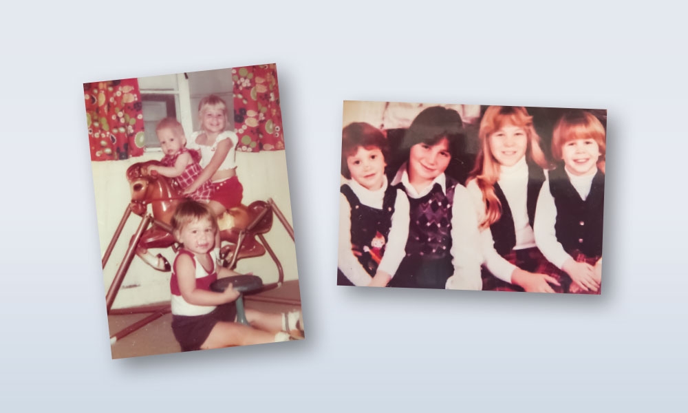 Images of the Dorsel children