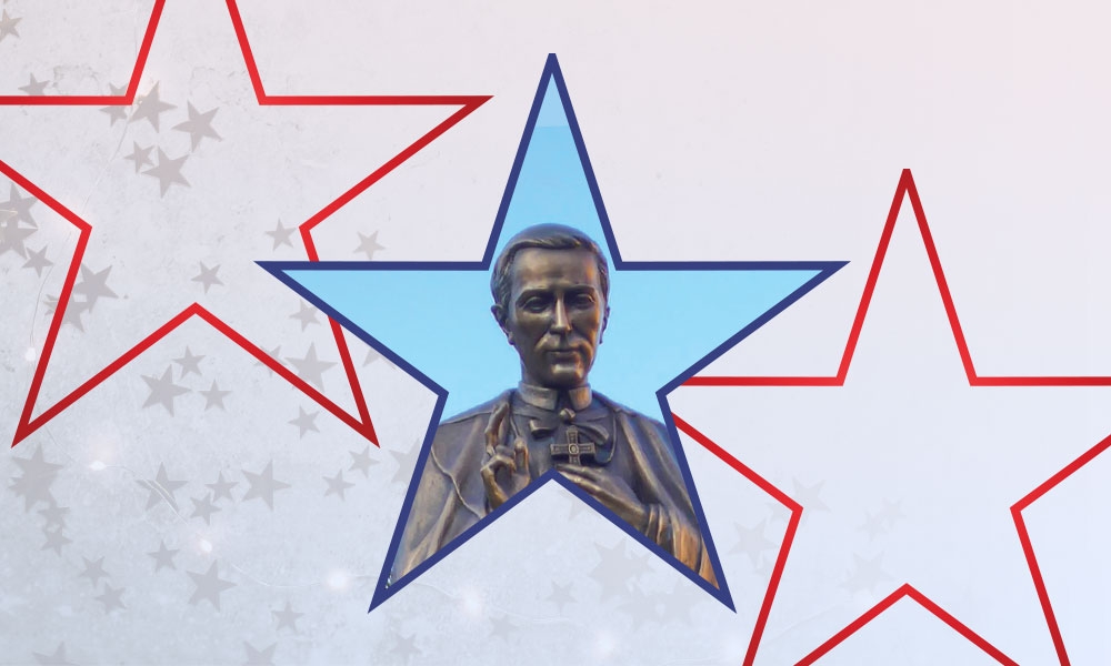 Statue of St. John Neumann